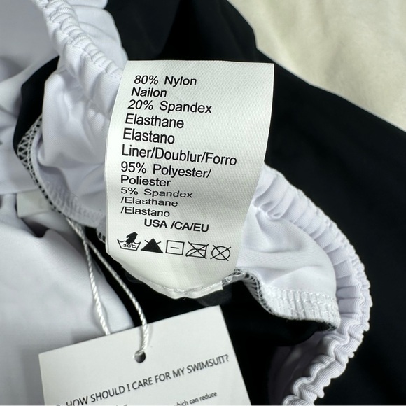 New NWT COCOSHIP Swimsuit Swim Dress 4XL 18 Lined Wireless Tummy Control Halter - Picture 13 of 15